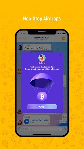 Btok电报APP中文版 v6.3.7 官方最新安卓版
