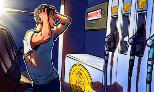 比特币网络拥堵，交易费用飙升