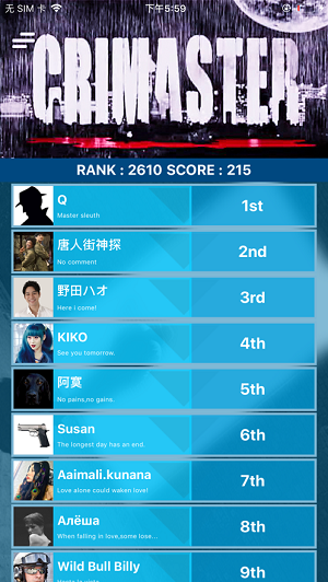 crimaster犯罪大师 国际版
